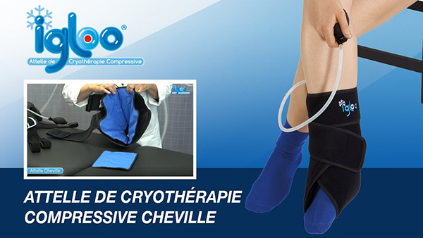 Attelle Cheville IGLOO Cryoth rapie Compressive